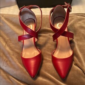 Elegant Red Women's Shoes